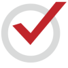 Telford Automotive grey and red tick check